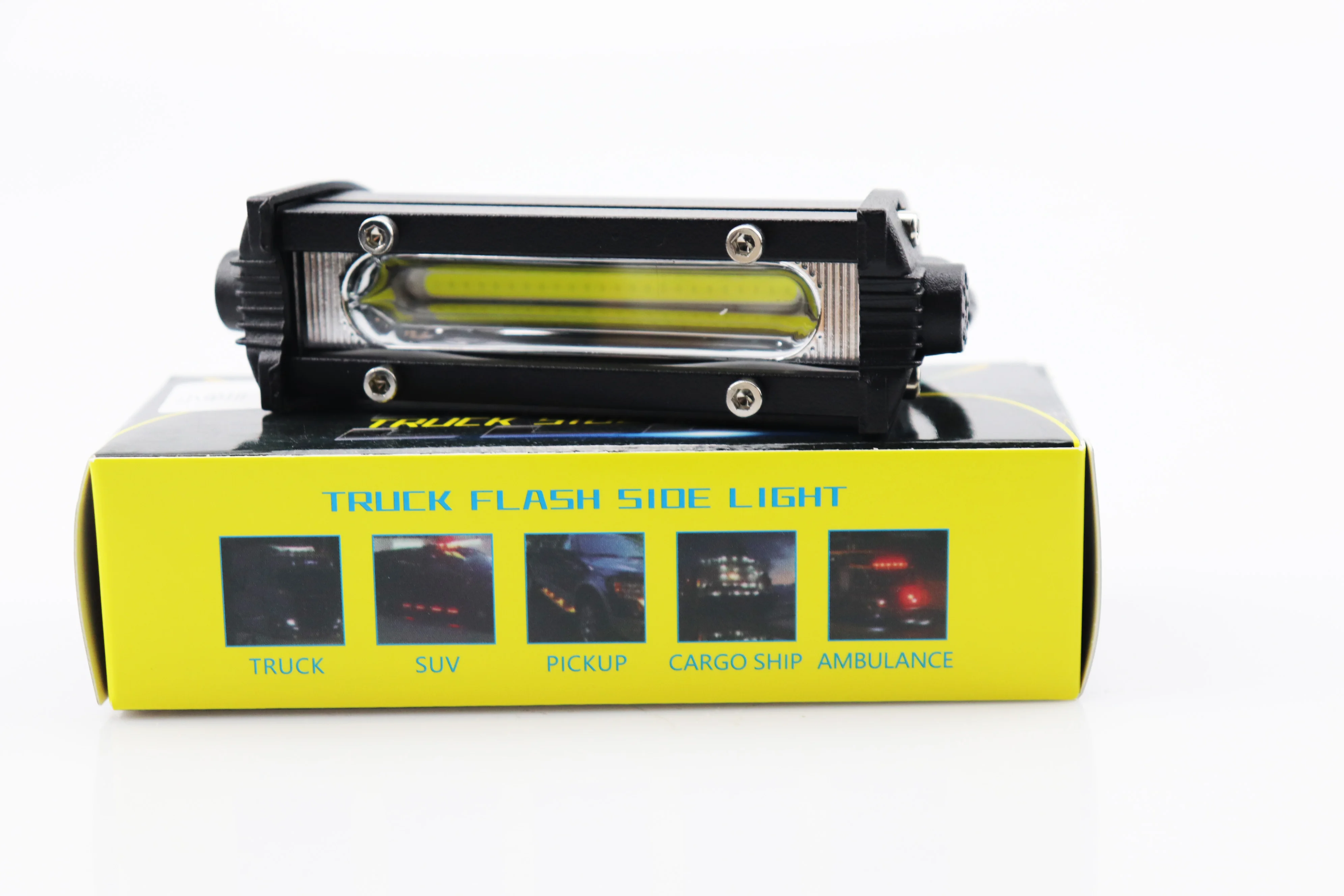 תאורת עבודה LED לרכב COB DRL פוקוס גבוה עמיד למים אוטומטי חוץ כביש SUV משאית פנסי נהיגה 12V 24V 6000K