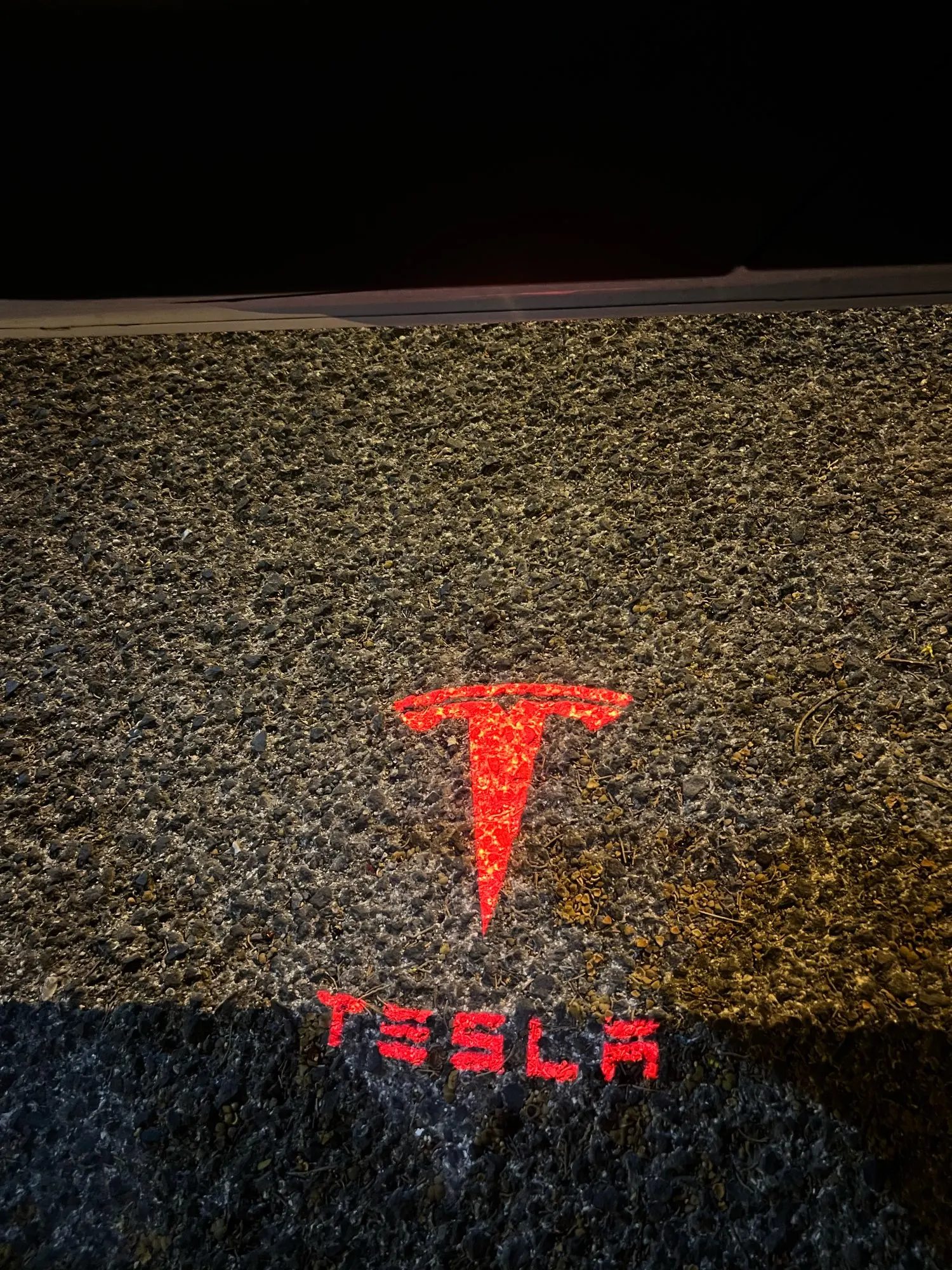 Midnight Glow, Tesla Projector Doors Lights customer photo