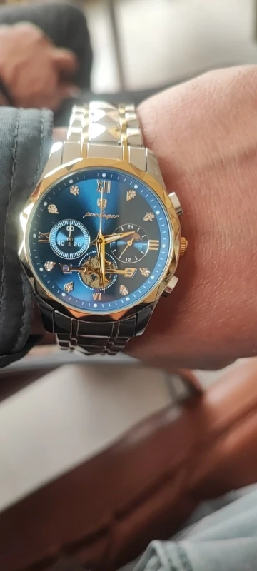 POEDAGAR Luxury Men's Quartz Watch photo review