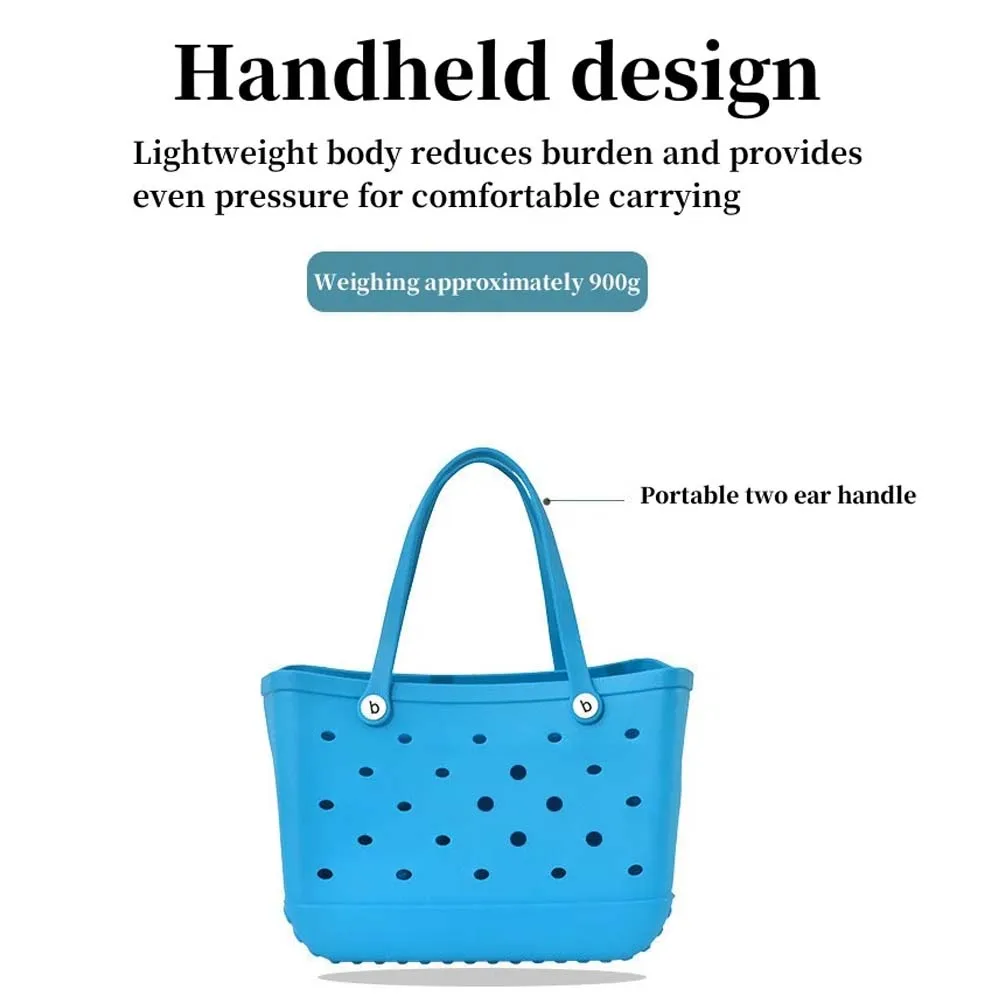 Rubber Beach Bag ROFFT Original Modern Beach Bag, Rubber Tote Bag