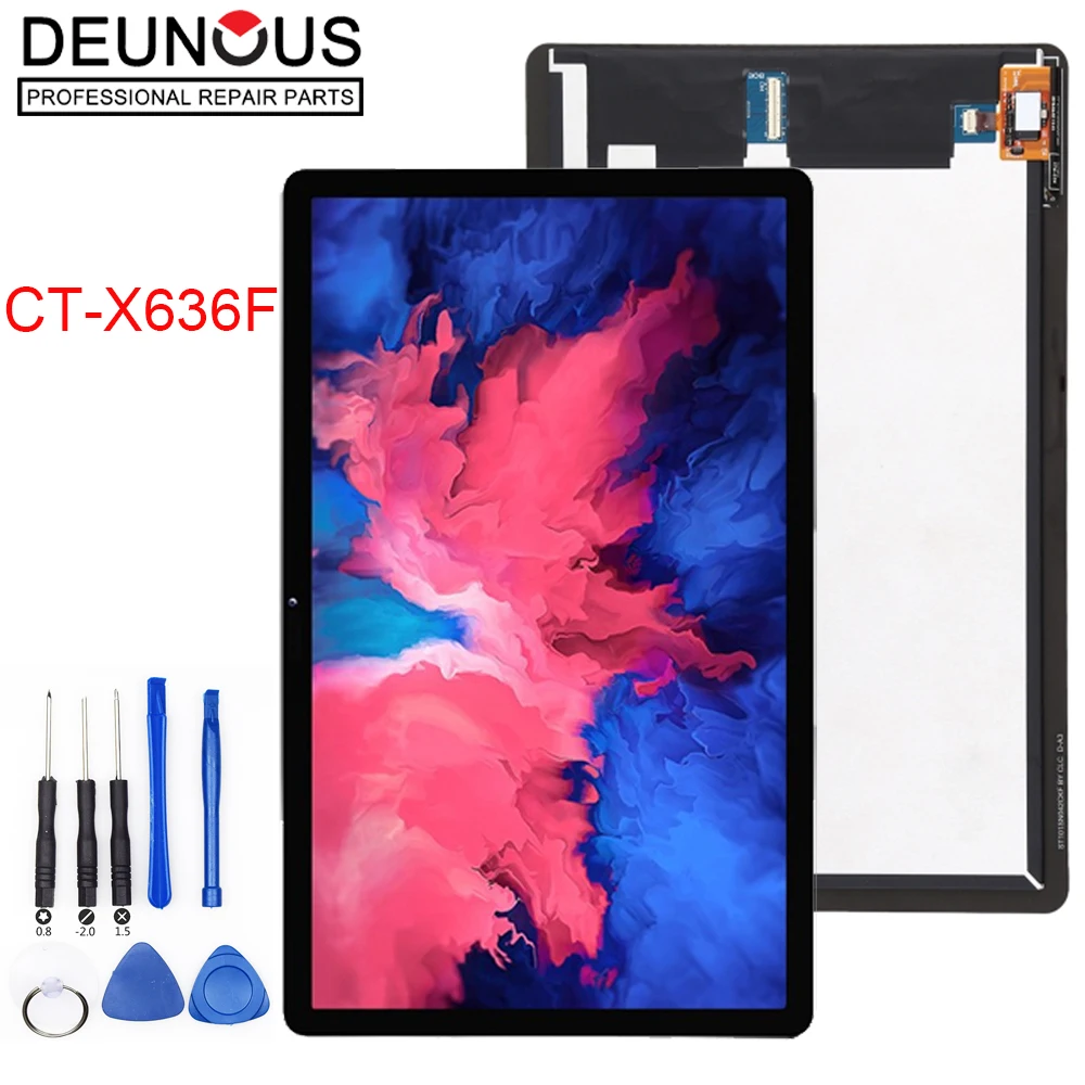 Lcd Display Touch Screen Digitizer Assembly Substituição e Ferramentas para Lenovo Chromebook Duet Ct-x636f Ct-x636n X636 10.1 Novo