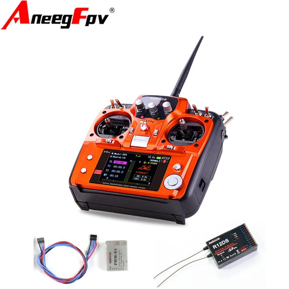 Récepteur RC Flysky FS-i6X avec récepteurs supplémentaires pour drones et voitures RC