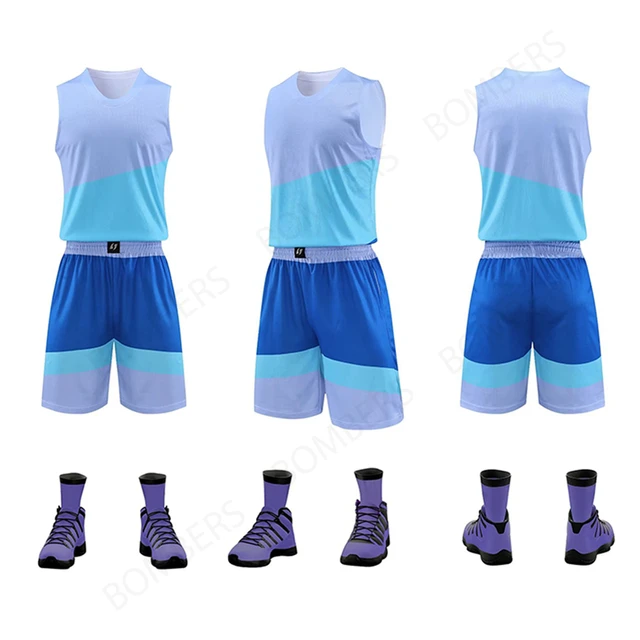 Yellow & Purple Basketball Jersey Shorts Set 4-14 – LTboutique