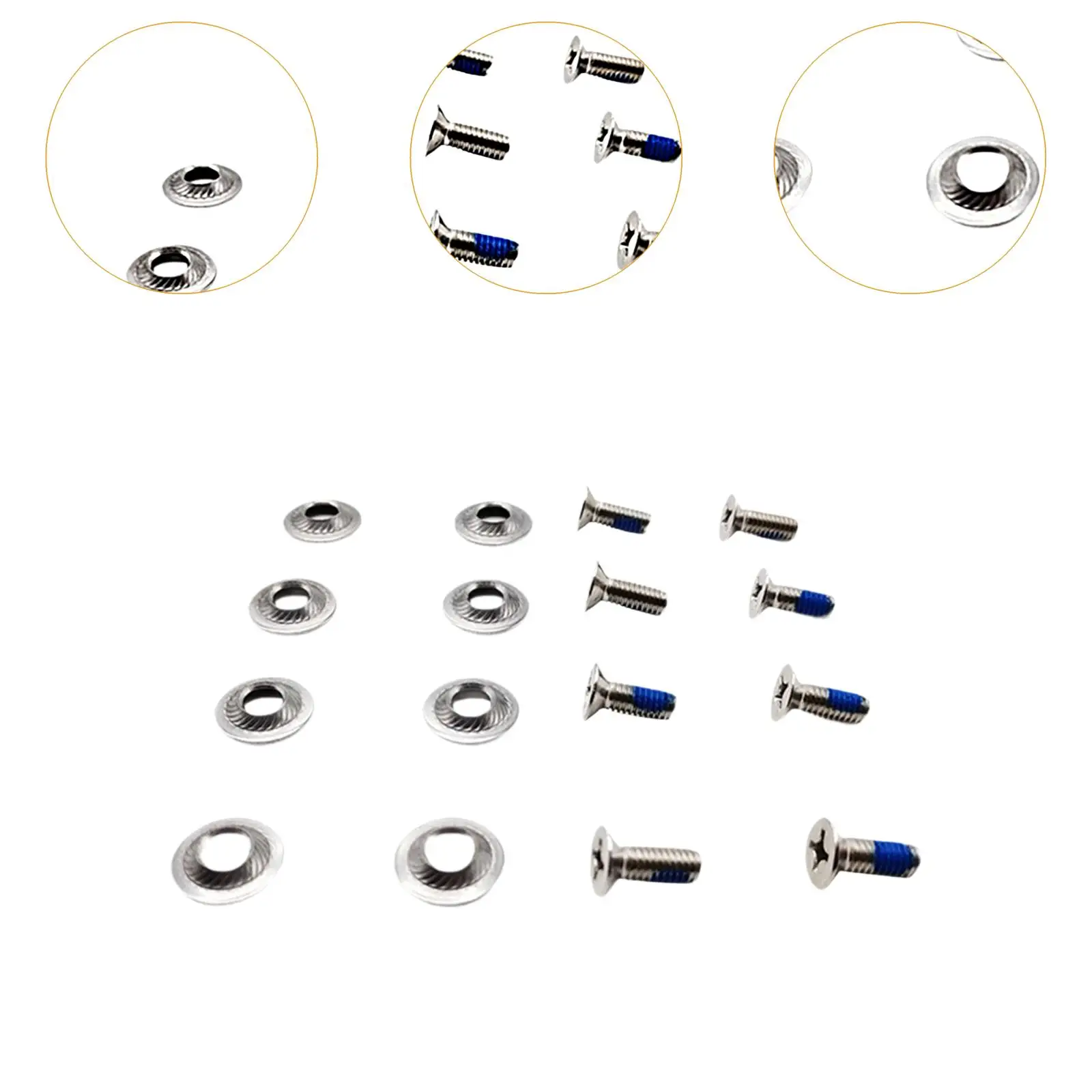 Snowboard Binding Screws Set 5