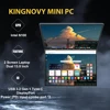 13.5" Dual Screen 2.5K Touch IPS Screen with Fast Quad Core Intel N100 (3.40GHz) 16G DDR5 Bluetooth, Camera, Dual USB3.1 Type-C 1