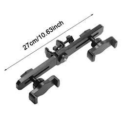 Universal Mobile Phone Holder with Dual Adjustable Crossbar for Live Streaming and Video Recording (Double Position)