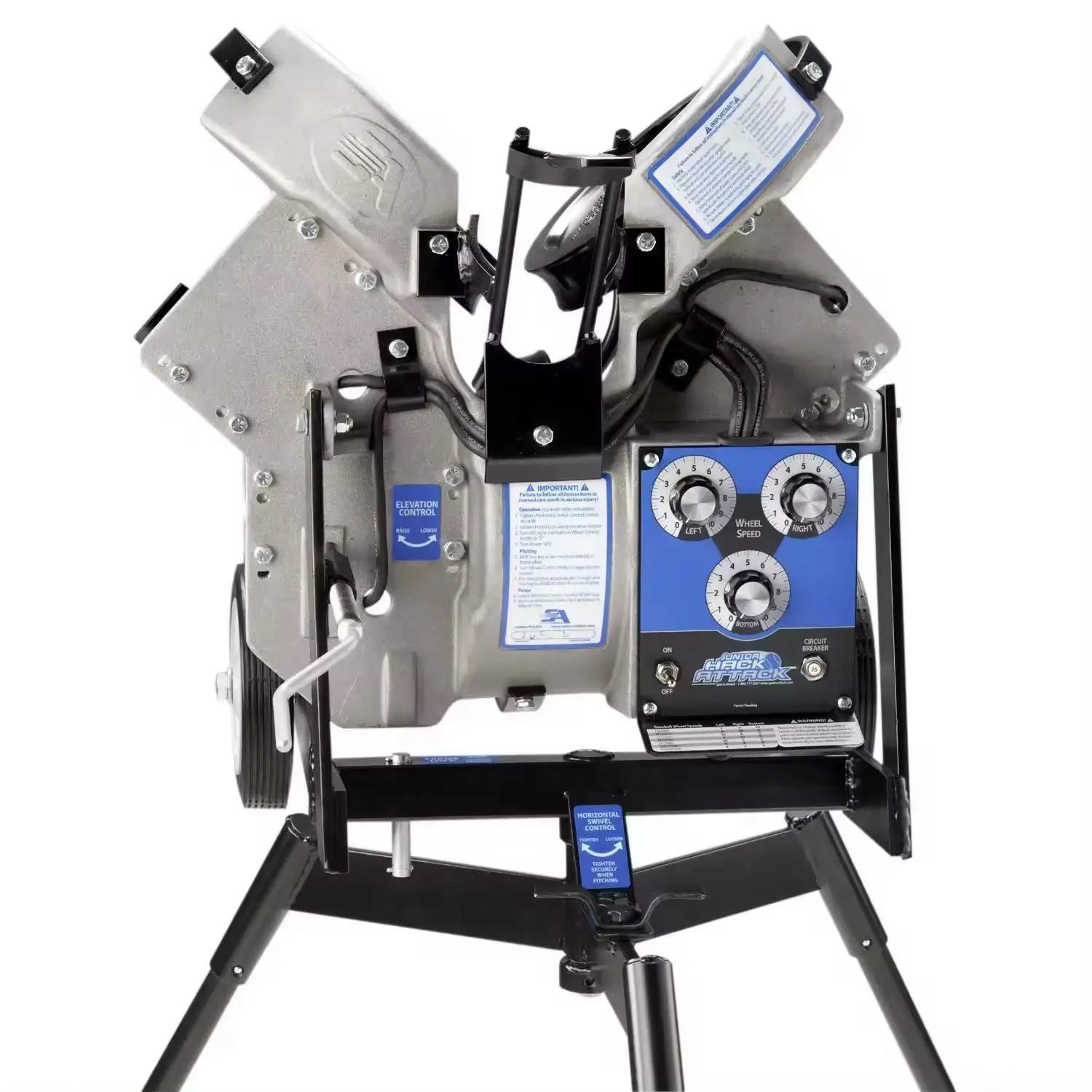 NEW HACK ATTACK 3 Wheel Baseball Pitching Machine BUY 2 GET 1 FREE