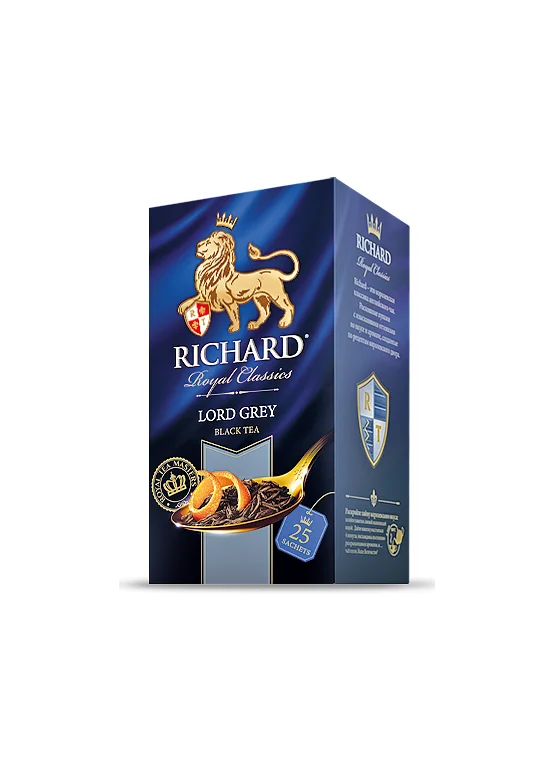 Рисунок 1 - Чай Richard Lord Grey 2г х 25 пакетиков с ярл