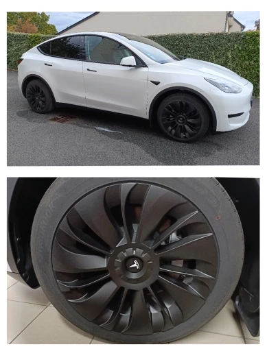 Teslahubs™ Wheel Caps customer photo