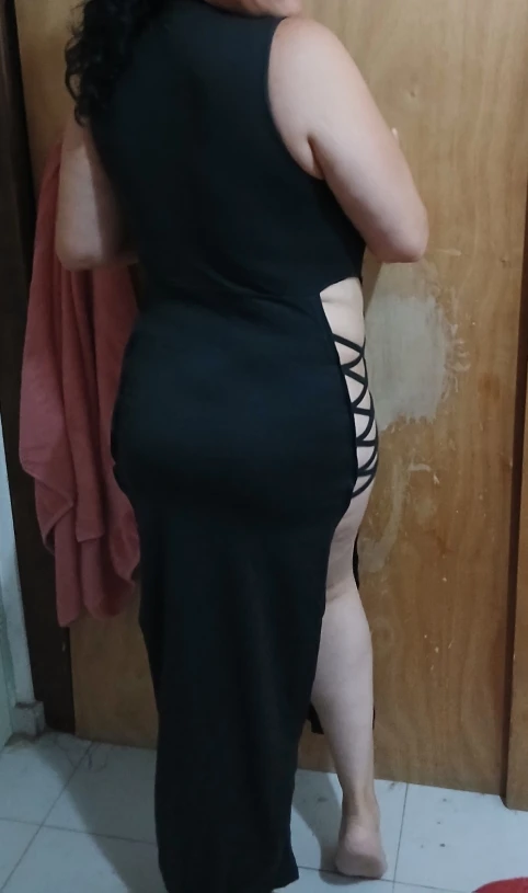 Criss Cross Cut Out Dress, Sexy Bodycon Mock Neck Sleeveless Dress, Women's Clothing photo review