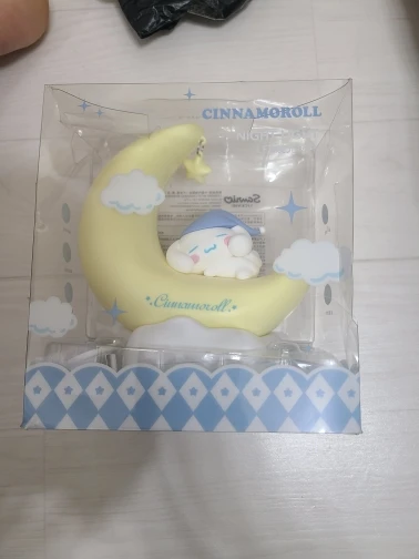 Kawaii Sanrio Cinnamoroll Kuromi Moon Night Light