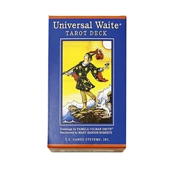12*7cm tarot.Universal Waite Divination Tarot Deck Cards .tarot cards for beginners with guidebook