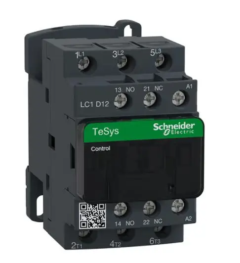 

LC1D12R7 TeSys Deca contactor,3P(3NO),AC-3/AC-3e,=440V 12A,440V AC coil