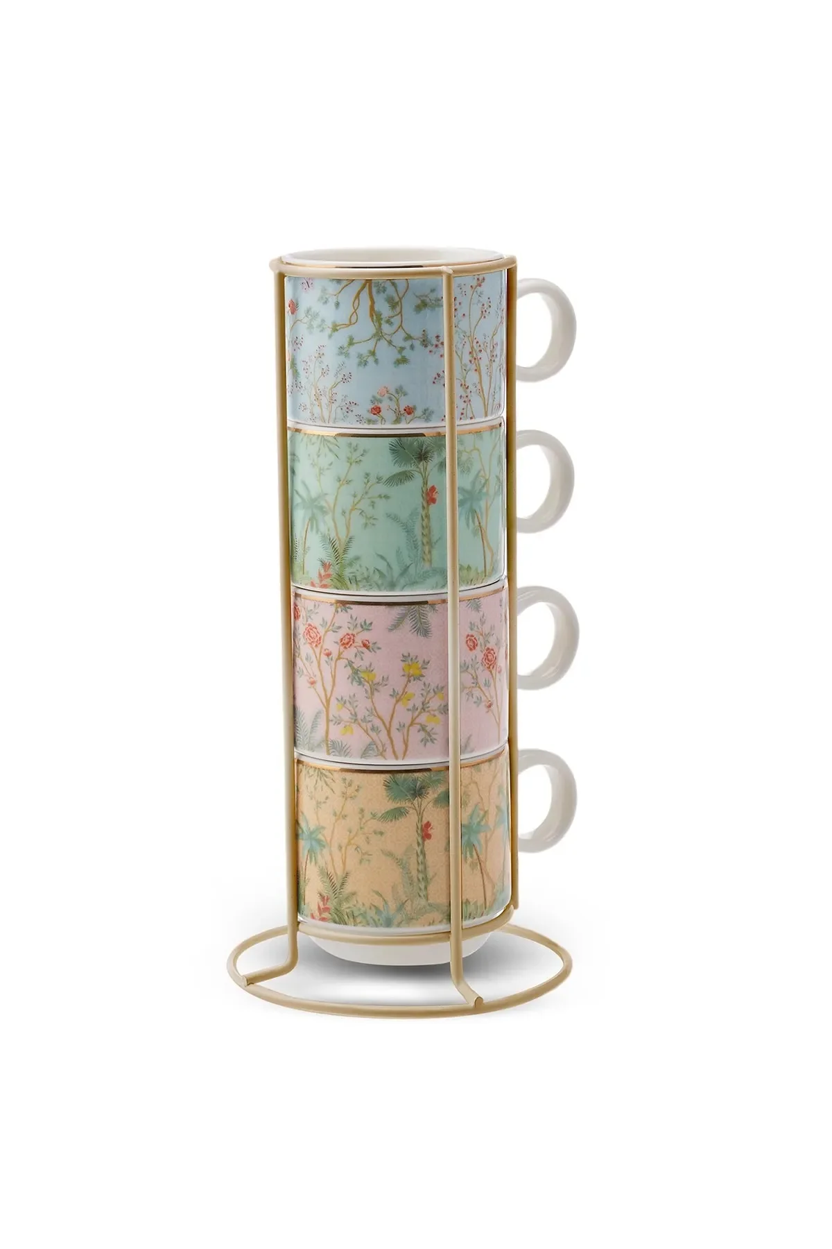 

Набор из 5 кружек с подставкой, качественный подарок, трендовая кофейная чашка, подарок для матери, подарок для друга