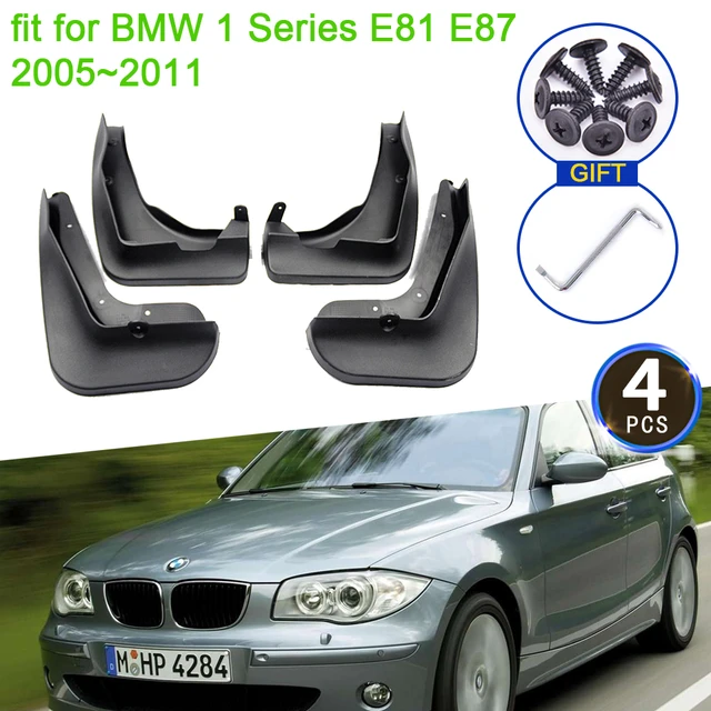 Per BMW serie 1 E81 E87 2005 2006 2007 2008 2009 2010 2011 parafanghi ruota  posteriore anteriore parafango Flare paraspruzzi accessori Splash -  AliExpress