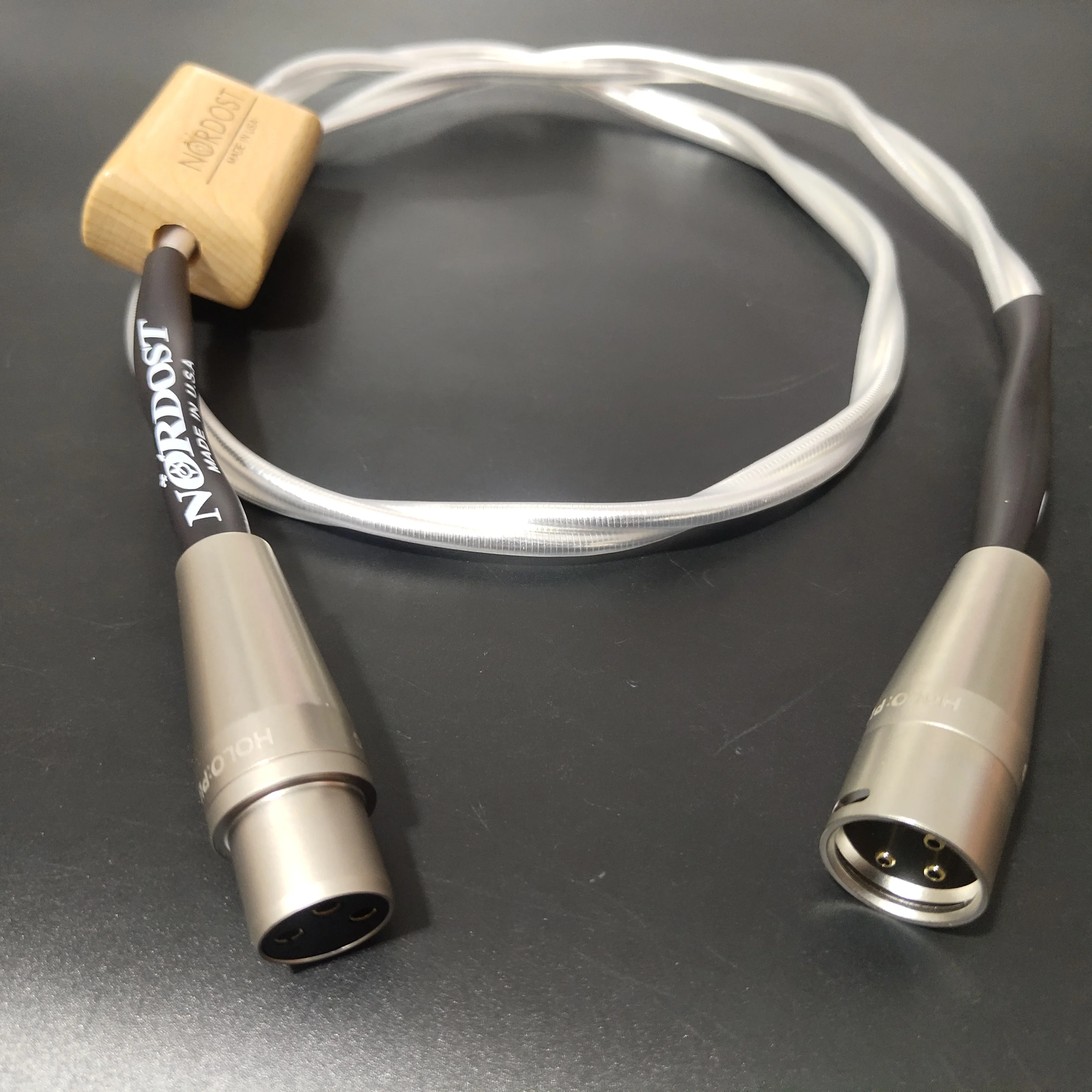 

Original Nordost Odin2 Flagship Silver 110Ω XLR plug HiFi balance Coaxial Digital line AES/EBU interconnect cable made in USA