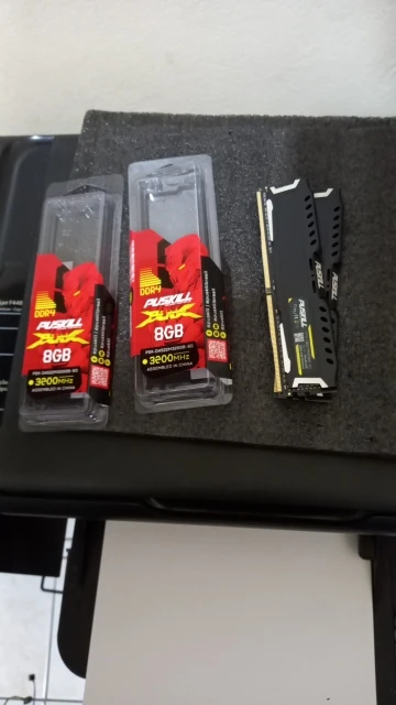 PUSKILL Memória RAM DDR4 16GB 8GB 1.2V 3200MHz 2666MHz Desktop Computer UDIMM Cooling Vest Memory Memoria photo review