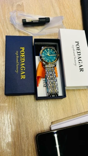 POEDAGAR Luxury Watch for Men photo review