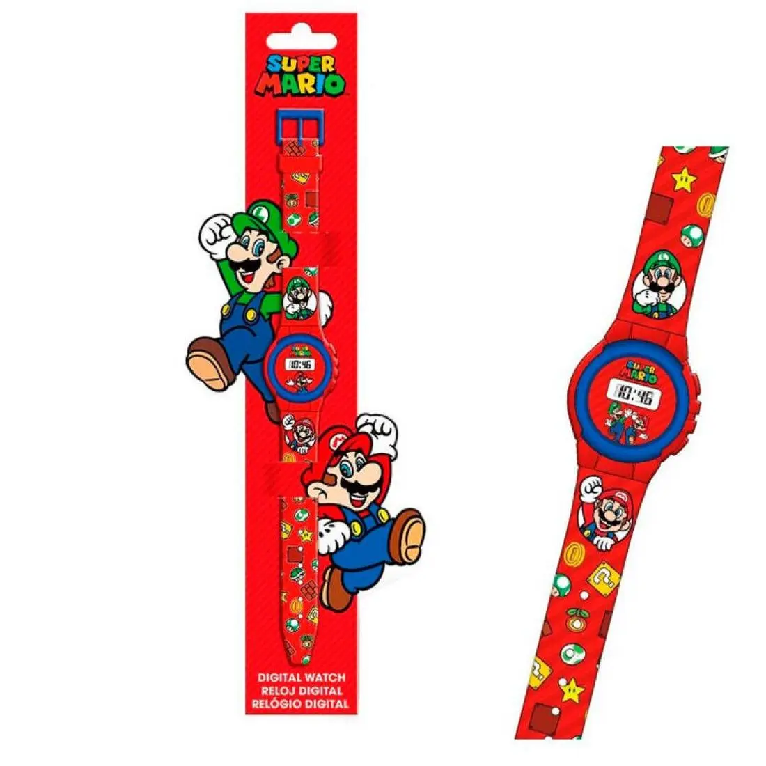 Mario Brothers Super Mario Accutime Watch Instructions Accutime