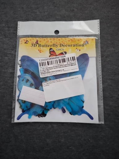 Luminous 3D Butterfly Wall Sticker photo review