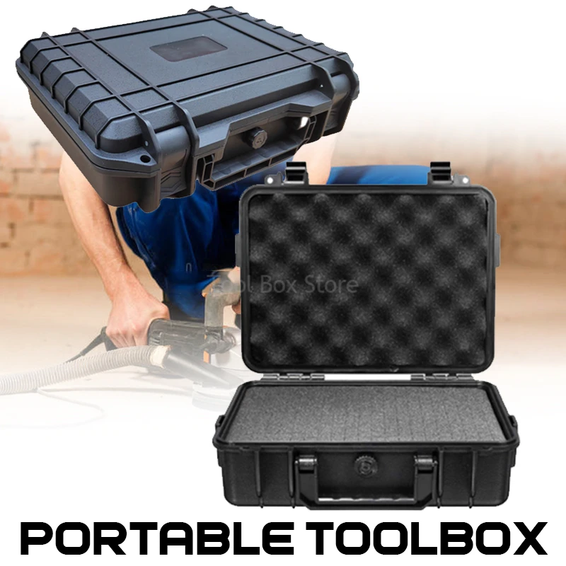 Organizer Tool Box Complete Tool Storage Box Hard Plastic Waterproof Case  Professional Electricians Parts Garage Accessories - AliExpress