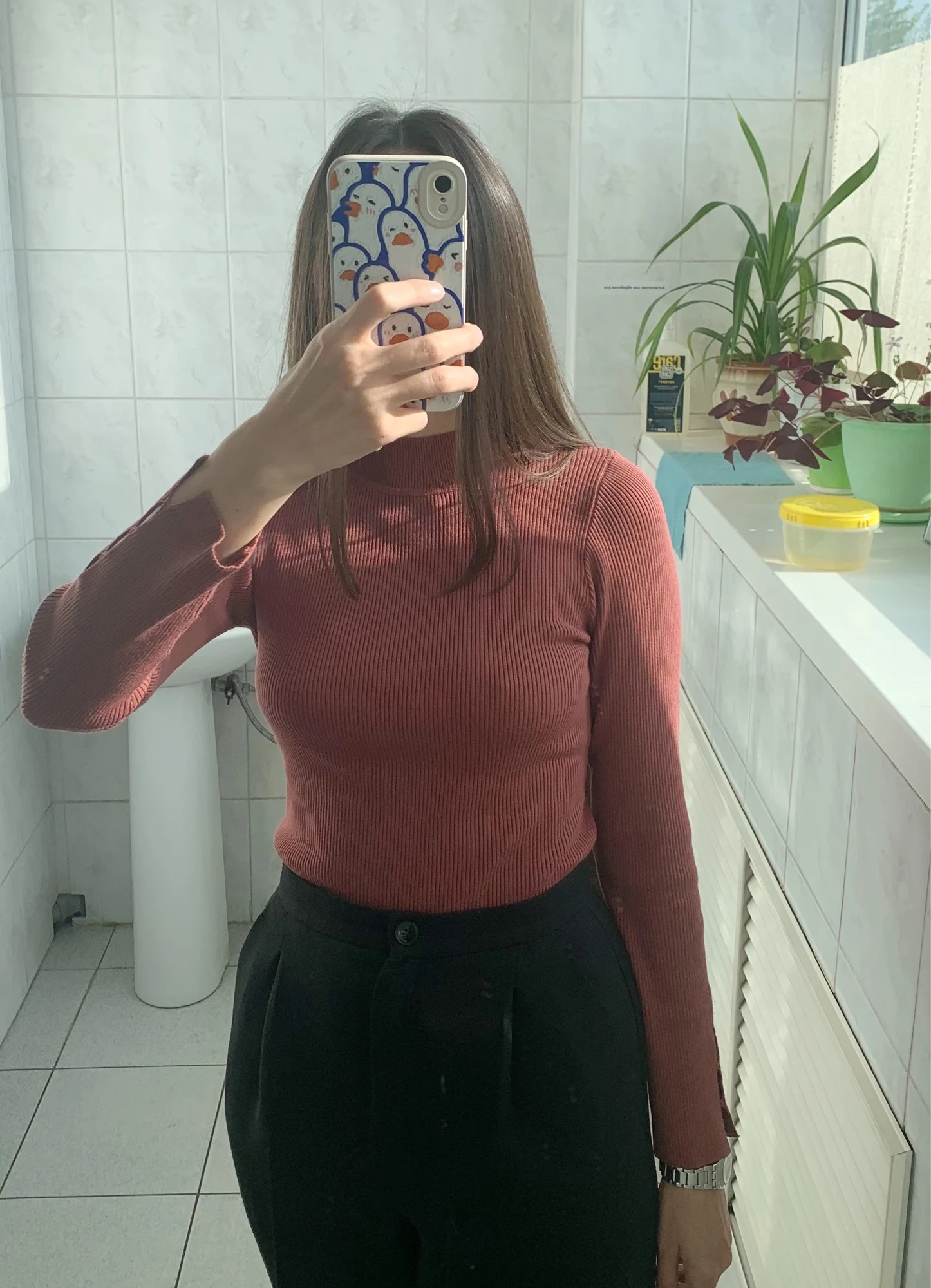 Toyouth Knitted Bottoming Tees photo review