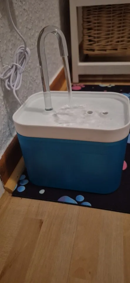 Pet Water Dispenser Auto Filter Electric Mute Cat Drinker 1.5L Recirculate Filtering Drinker for Cat Water Fountain,USB Electric photo review