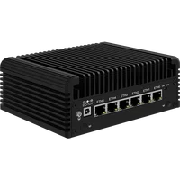 Topton 2.5GbE Firewall Appliance Mini PC 12th Gen Intel N100 N305(up to 3.8GHz) Fanless Computer Router with 6x I226 Nics AES-NI 2