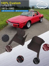  Car Floor Mat For Fiat X1/9 1973~1982 Waterproof Tapete Para Automóvil Car Mats Alfonbrillas De Cche Floor Mats Car Accessories 