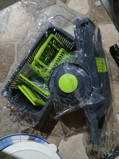 Multifunctional Vegetable Chopper Handle Food Grate Food Chopper Vegetable Slicer Dicer Cut 14/16 in 1 Kitchen Items Cocina photo review