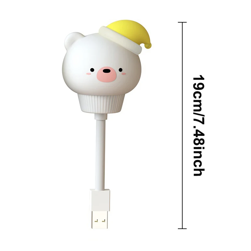 ตัวเลือกสินค้า ไฟตกแต่งห้องนอน LED รูปหมีน่ารัก