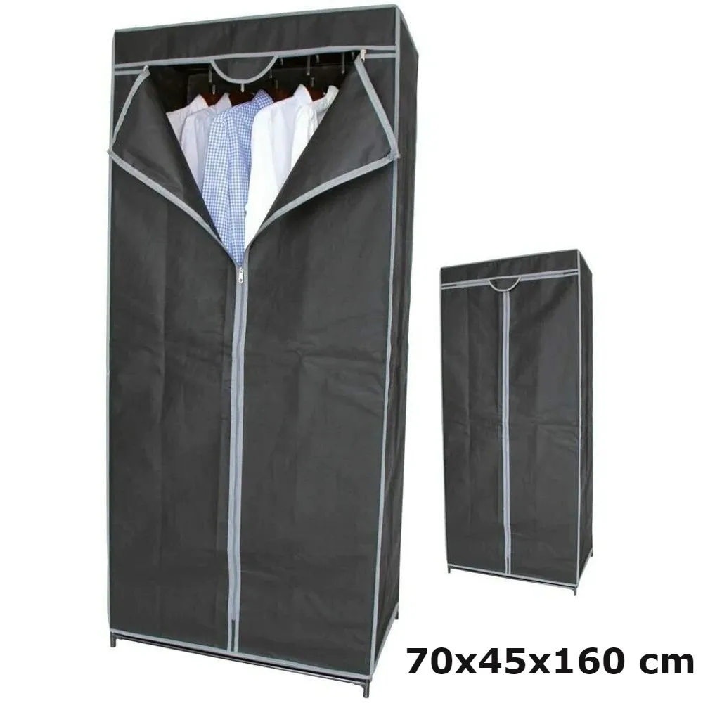 armario plegable tela tnt 70x45x160 cm.