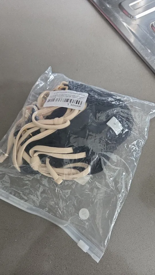 New Solid Color White Bikini Women suit Low Waist Lace-up Fashionable Swimsuit Two-piece Set photo review