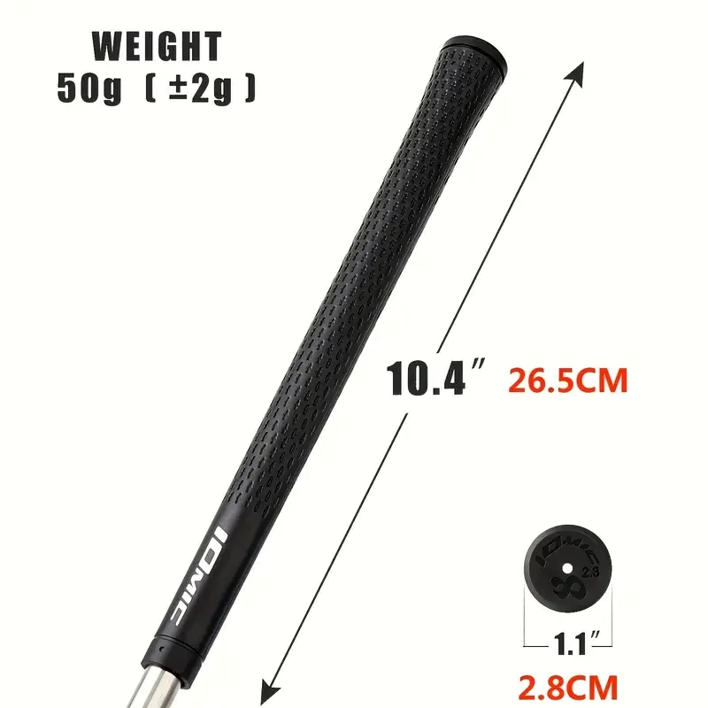 Golf Grip Soft Non-Slip Rubber Handle Multi-Color Enhanced Grip Durable Non-Slip Design golf putter grips