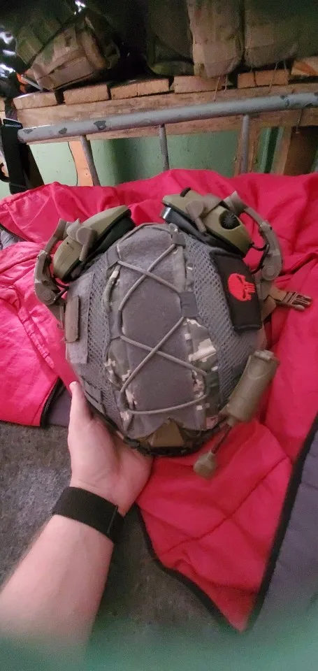 Tactical Fast Helmet Cover photo review
