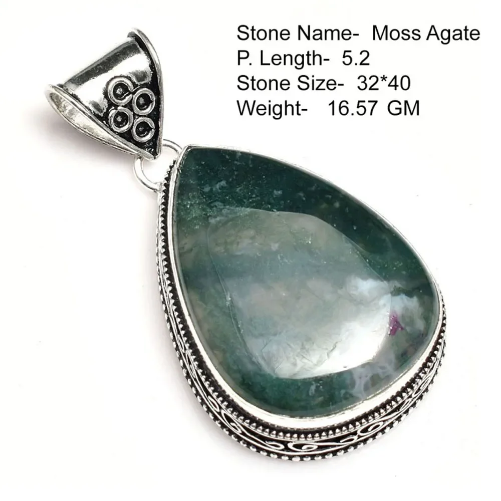 

Genuine Antique Turquoise Lazuri Moss Agate Amazonite Labradorite Pendant Silvers Overlay over Copper