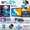 11 inch Tablet Android 14 with Octa-Core Processor, 12GB RAM+128GB ROM(1TB TF), 5MP+13MP, Split-Screen 6800mAh, Tablet with Case 2