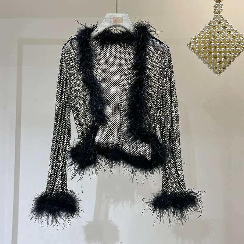 【deres】feather spring coat AA132 - Susan's Jacket - The Jacket Heroes / Sussan