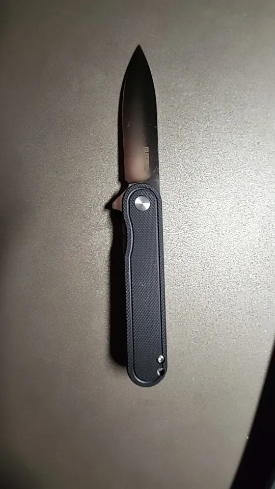 D2 lâmina de aço g040 bolso faca dobrável g10 lidar com edc acampamento ao ar livre auto-defesa ferramentas portáteis flipper para o homem presente t025 photo review