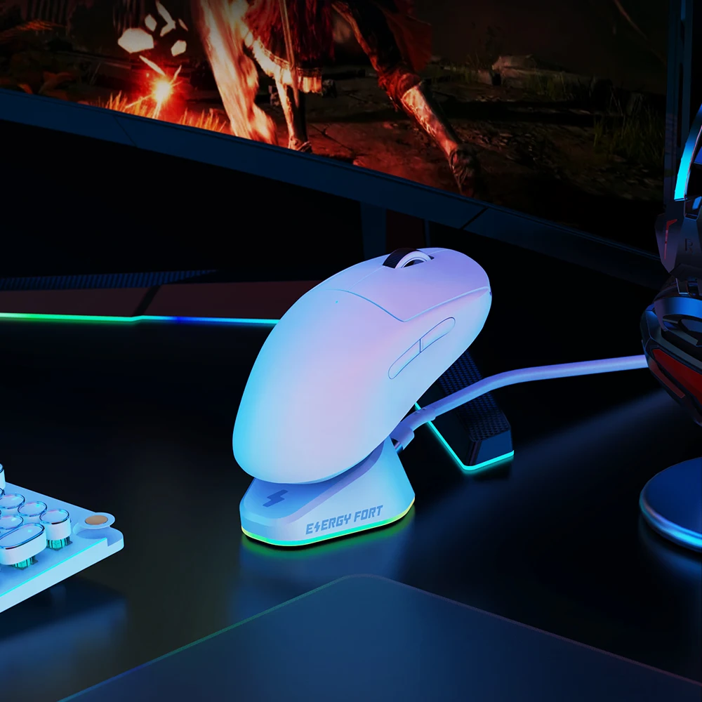 Mouse Wireless Charger For Logitech G Pro X Superlight G502 X Plus  Lightspeed Razer Deathadder V2 Pro Viper Basilisk Ultimate - Mice &  Keyboards Accessories - AliExpress