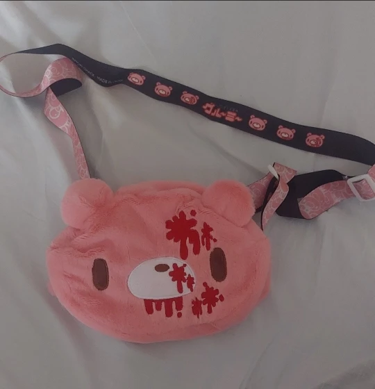 Gloomy Bear Plush Bag - Cutecore Aesthetic photo review