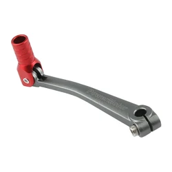 Universal Enduro Motorcycle Kick Start Lever - Heavy - Duty Forged Pedal Accessory (Titanium Red)