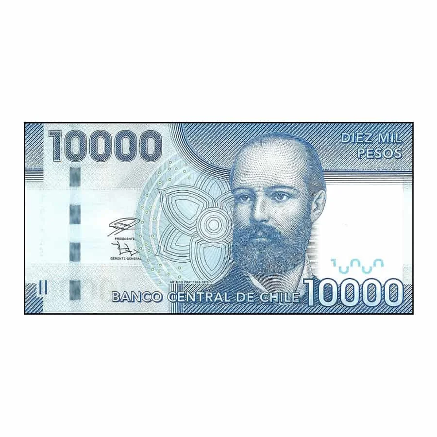 C0698.1 # Cile 2019. 10.000 Pesos (Vf) - P #164H