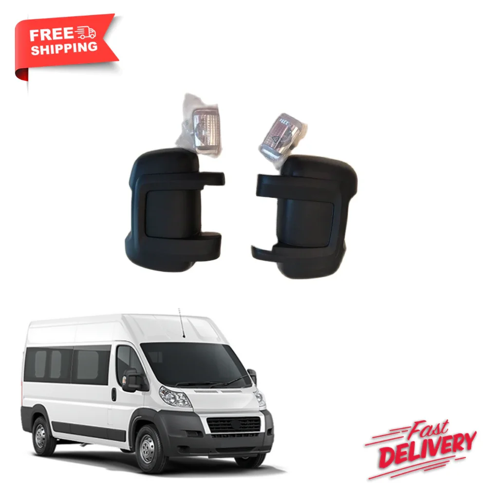 

Short mirror covers for FIAT DUCATO and yellow SIGAL PEUGEOT CITROEN JUMPER 06-20 left right 735424438-735424437-Free Shipping
