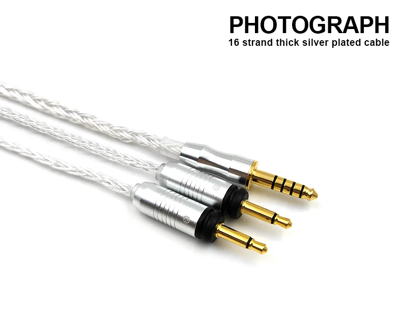 6N 4,4 mm/2,5 mm/3,5 mm symmetrisches Audiokabel für Fiio FT3 FT5 FT1 FT7 Kopfhörer – Detail 8