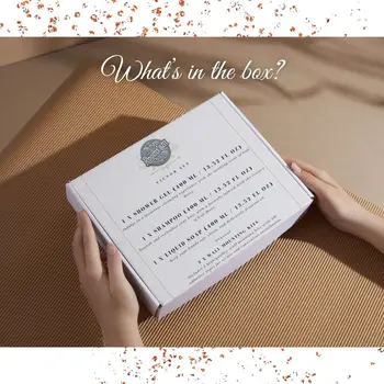 Roomsium Luxury Victor Goji Berry Refillable Dispenser - Hair & Body Care Set – Shampoo, Shower Gel & Liquid Soap (3 of Set) 2