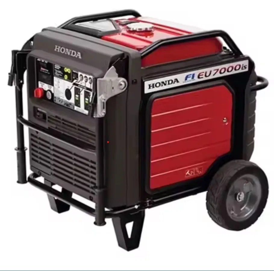New Stock BEST EU7000IS 7000W Gas Powered Portable Inverter Generator