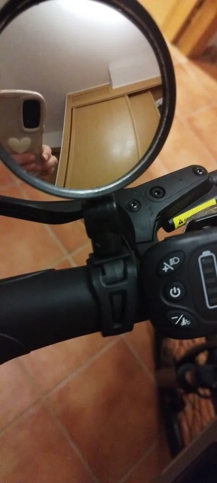 Bike Mirror 360° Adjustable Rotating Handlebar Rear View for Cycling photo review