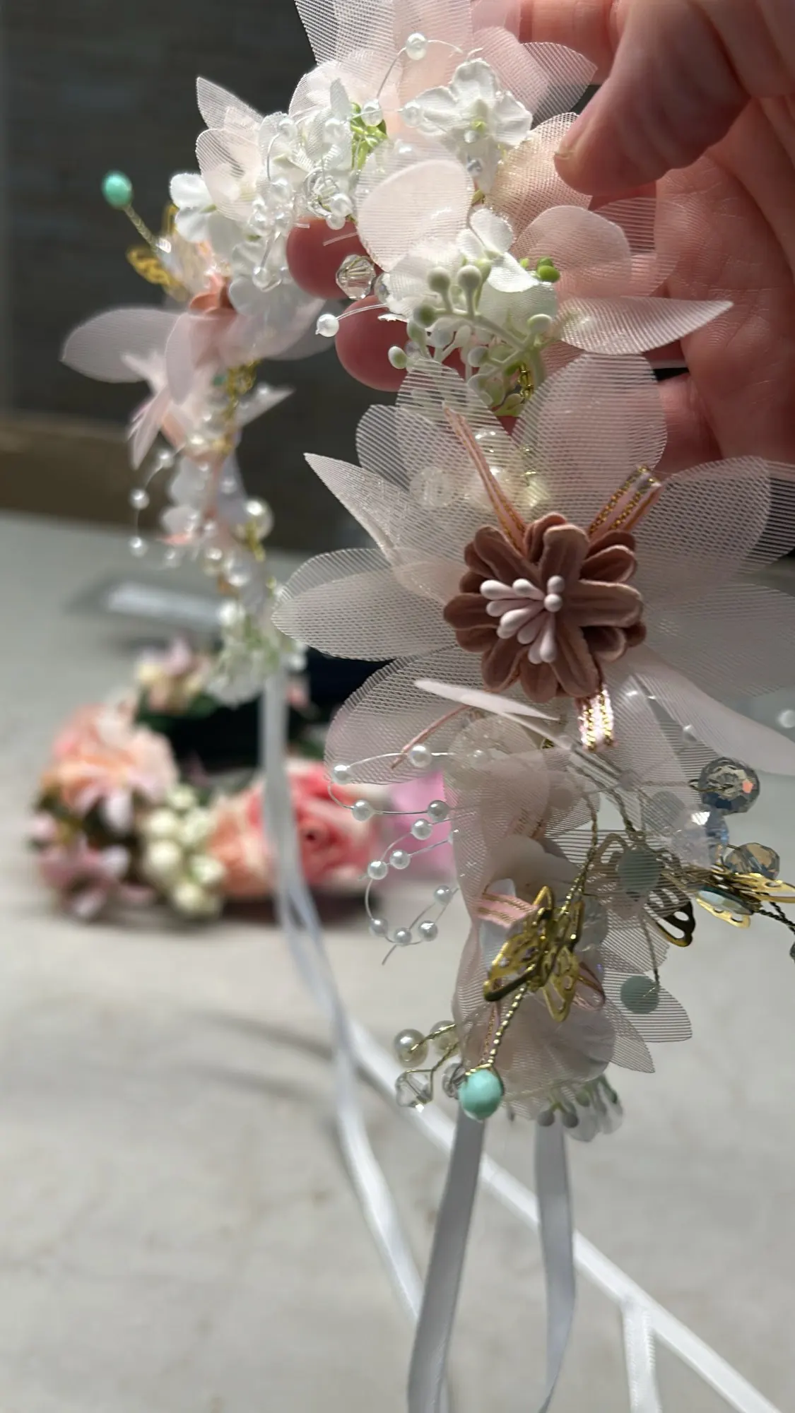 Pearl Floral Headband photo review