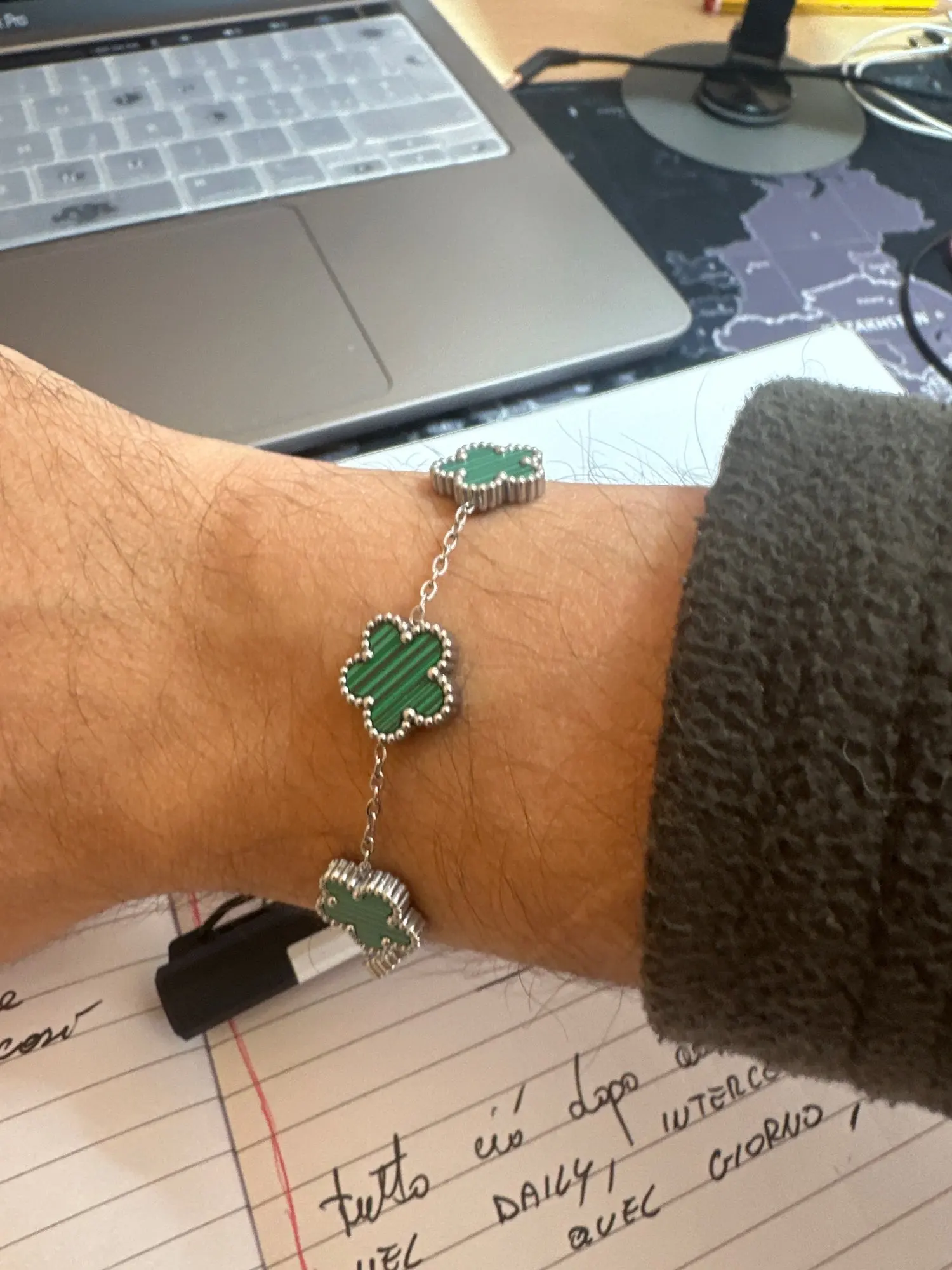 Aurelia cleef clover bracelet